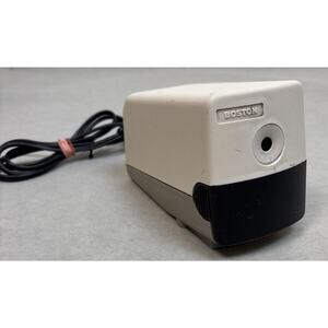 Boston Vintage Desktop Electric Pencil Sharpener Model 19 Tested Working Gray‎
